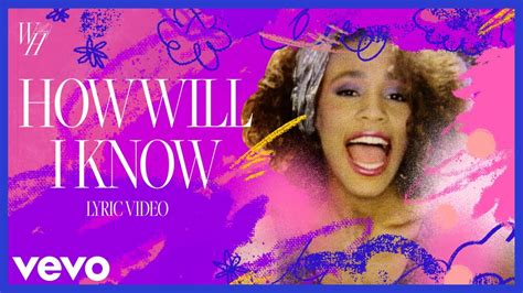 whitney how will i know|how will i know wikipedia.